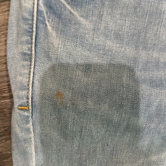 Used Men’s 30x32 Pacsun Stacked Skinny Light Blue Jeans - Picture 4 of 6